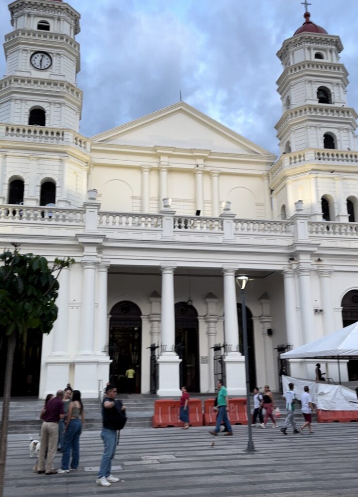 Catholic church in Envigado, Medellin, Colombia.