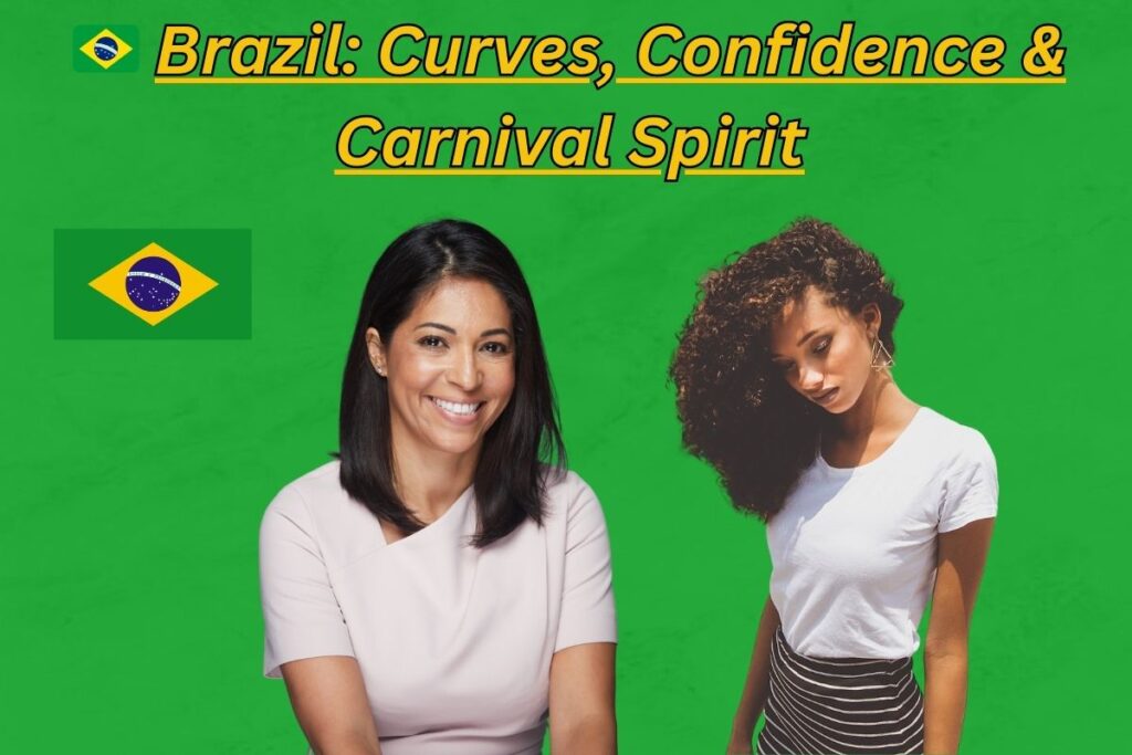 Brazilian woman graphic