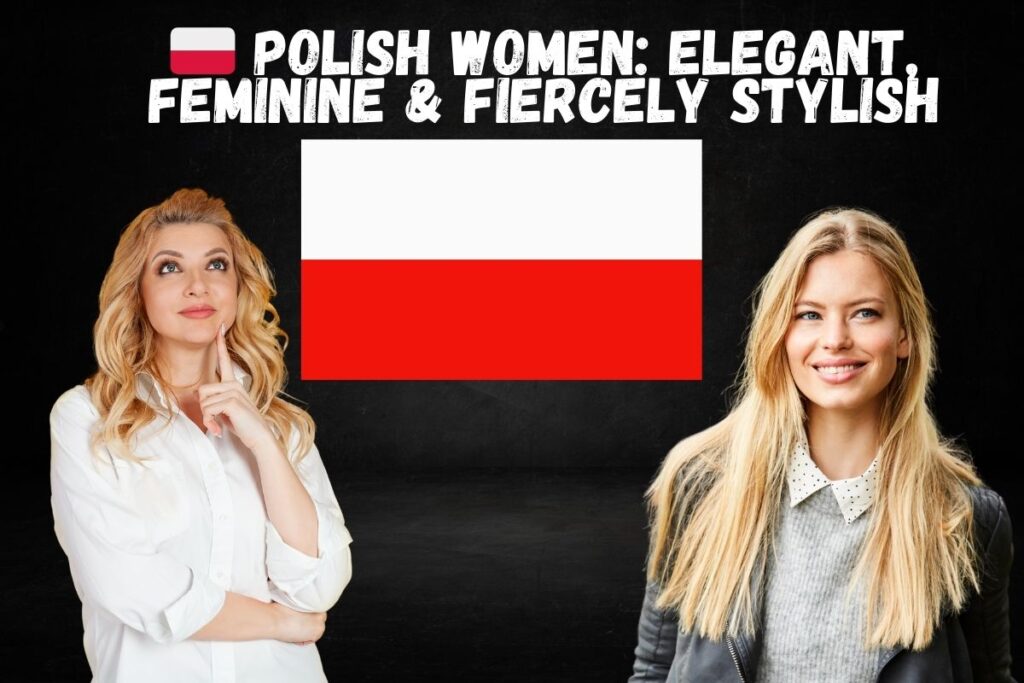 Poland woman graphic