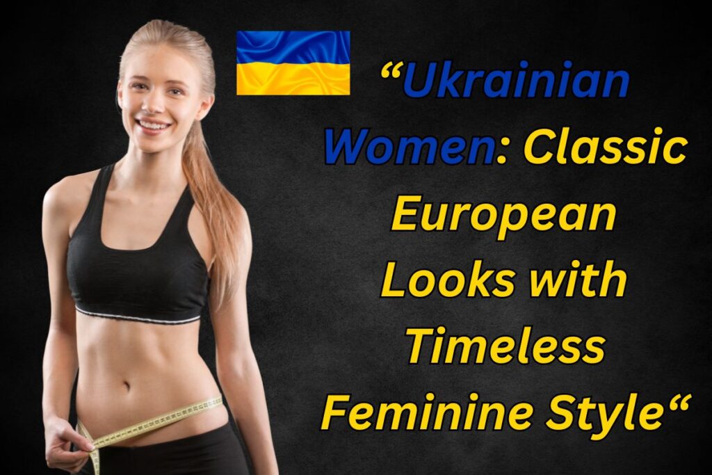 Ukrainian woman graphic.