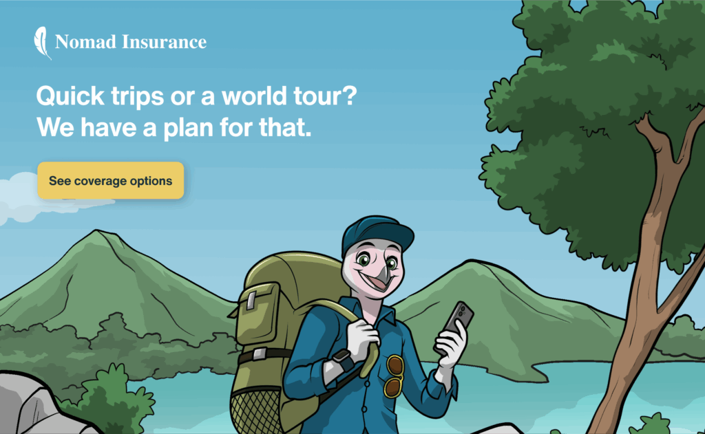 Safety Wing nomad insurance image.