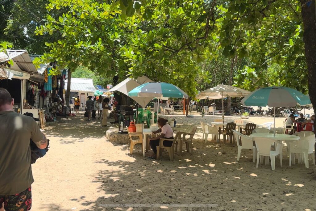 Sosua beach in the Dominican Republic during the daytime.