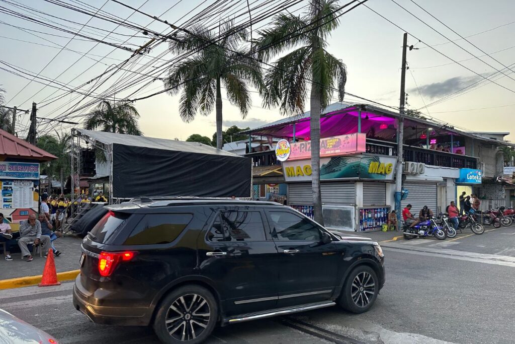 The intersection of Dr. Rosen and Pedro Clisante streets.