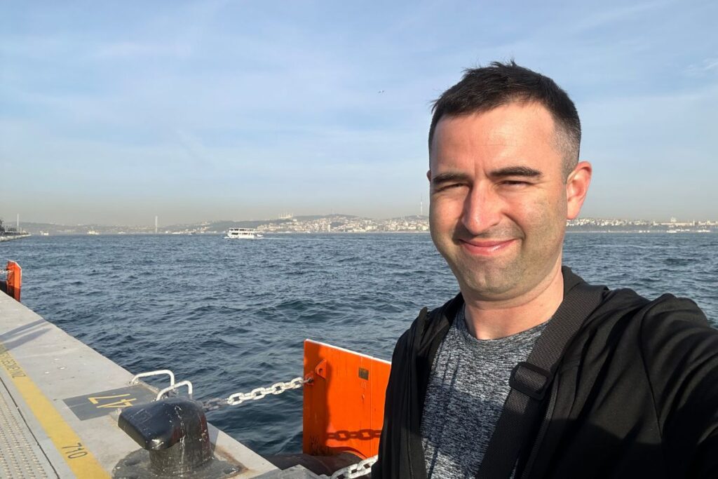 Amazing water views of Istanbul Turkey.